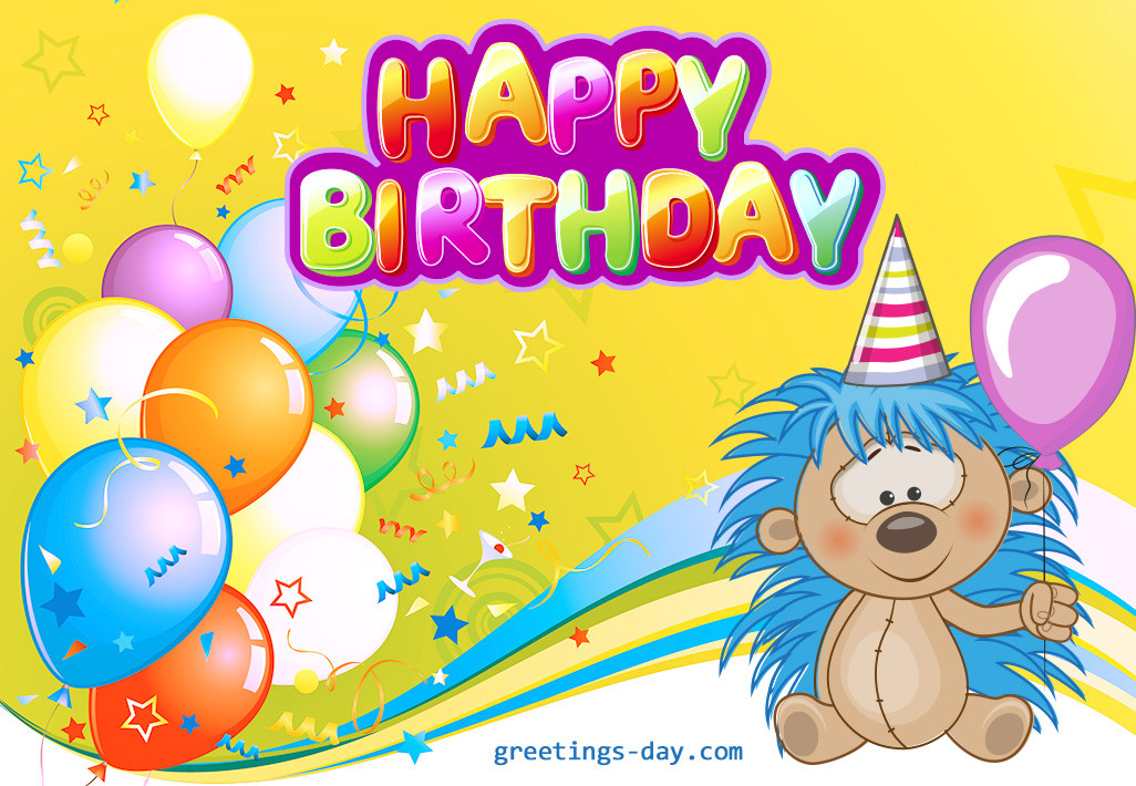 Birthday Wishes For Children
 Greeting cards for every day December 2015
