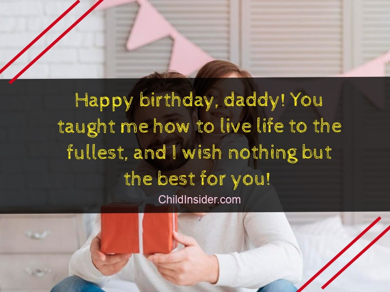 Birthday Wishes For Dad From Daughter
 15 New Birthday Wishes for Father from Daughter – Child