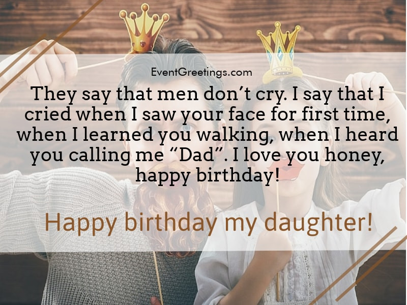 Birthday Wishes For Dad From Daughter
 65 Amazing Birthday Wishes For Daughter From Dad