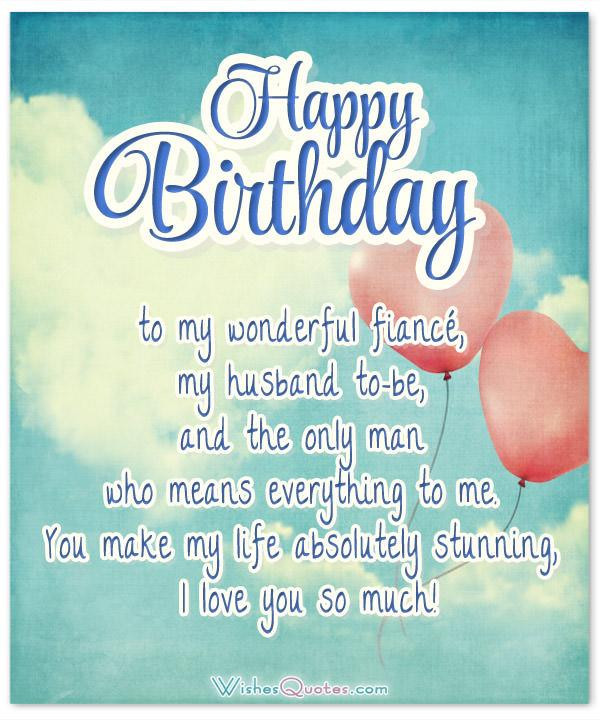 Birthday Wishes For Fiance
 Romantic Birthday Cards & Loving Birthday Wishes for Fiancé