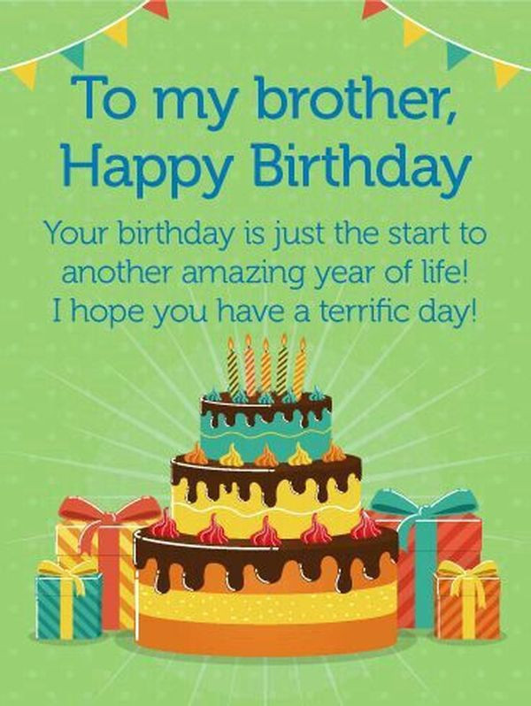 Birthday Wishes For Little Brother
 Happy Birthday Brother Wishes Birthday Quotes for Big