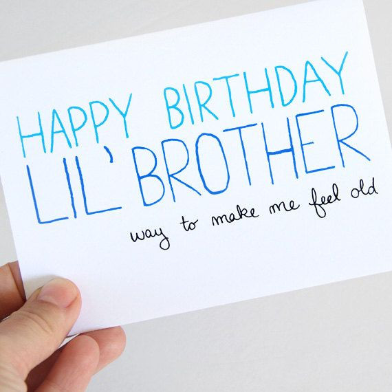 Birthday Wishes For Little Brother
 25 Wonderful Happy Birthday Brother Greetings E Card