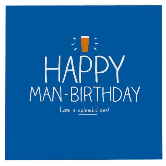 Birthday Wishes For Men
 Happy Jackson Happy Man Birthday Card