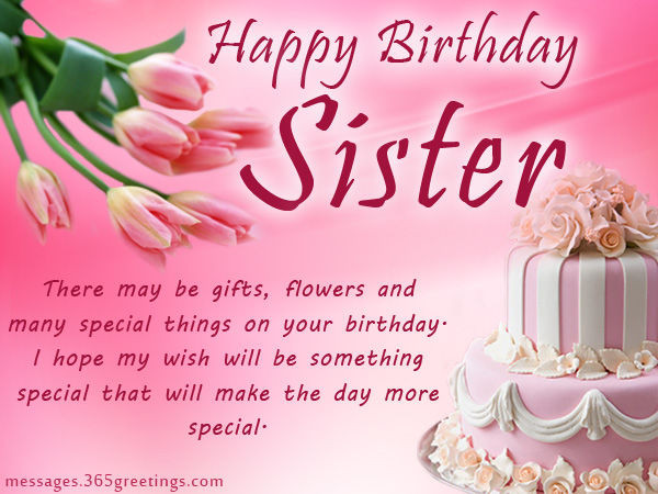 Birthday Wishes For Older Sister
 Happy Birthday Sister s and for