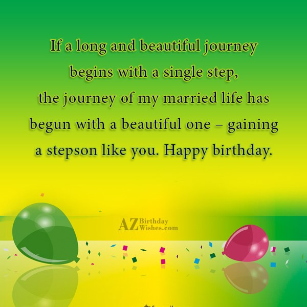 Birthday Wishes For Stepson
 Birthday Wishes For Step Son Page 4