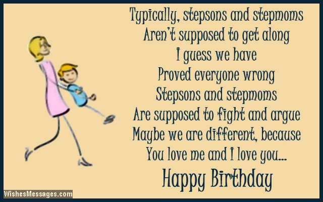Birthday Wishes For Stepson
 Birthday Wishes for Stepson – WishesMessages