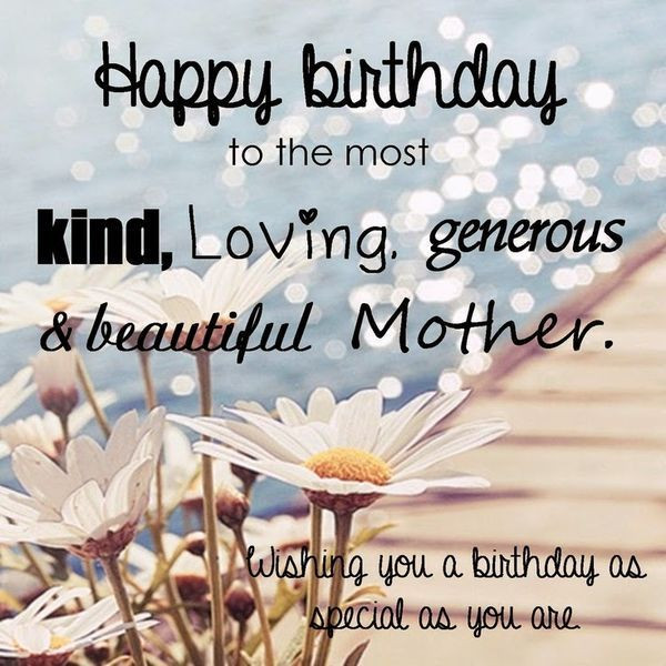 Birthday Wishes From Mom To Daughter
 Happy Birthday Mom from Daughter Quotes and