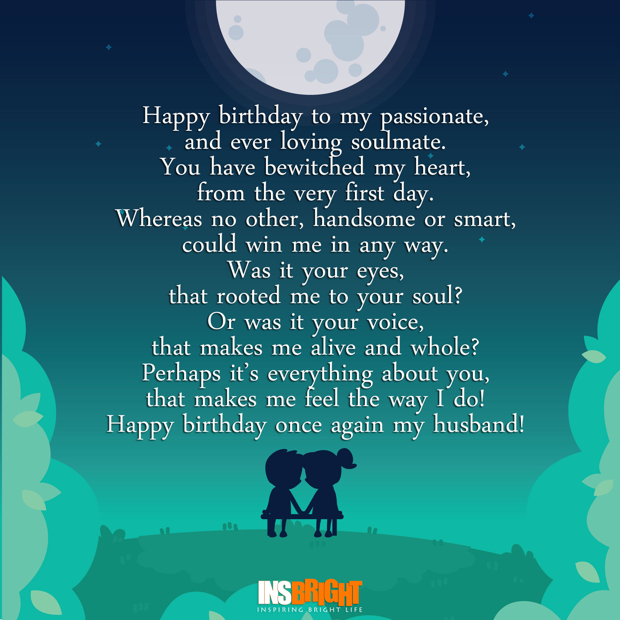 Birthday Wishes Poems
 Romantic Happy Birthday Poems For Husband From Wife