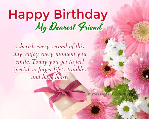 Birthday Wishes To A Good Friend
 Happy Birthday Wishes For Friends 365greetings