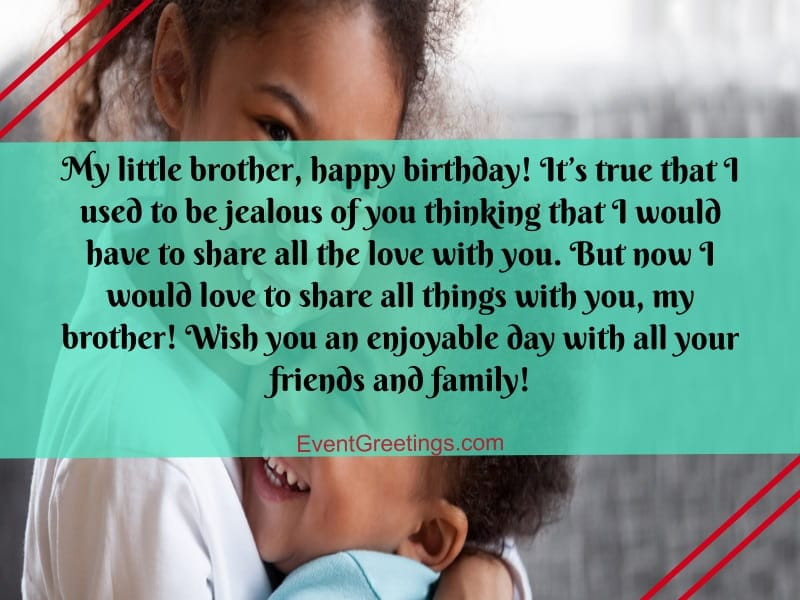 Birthday Wishes To Brother From Sister
 30 Best Birthday Message For Brother From Sister To Strong