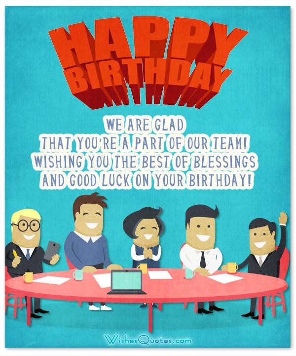 Birthday Wishes To Colleague
 33 Heartfelt Birthday Wishes for Colleagues By WishesQuotes