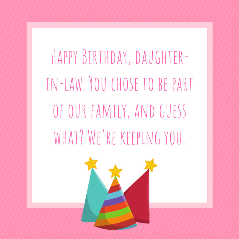 Birthday Wishes To Daughter In Law
 20 Special Birthday Wishes For a Daughter in Law