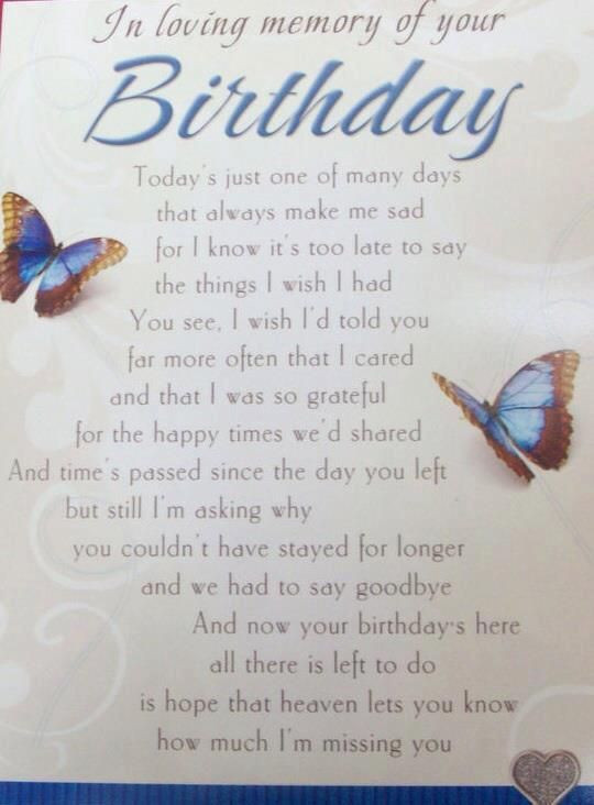 Birthday Wishes To Mom In Heaven
 Pinterest • The world’s catalog of ideas