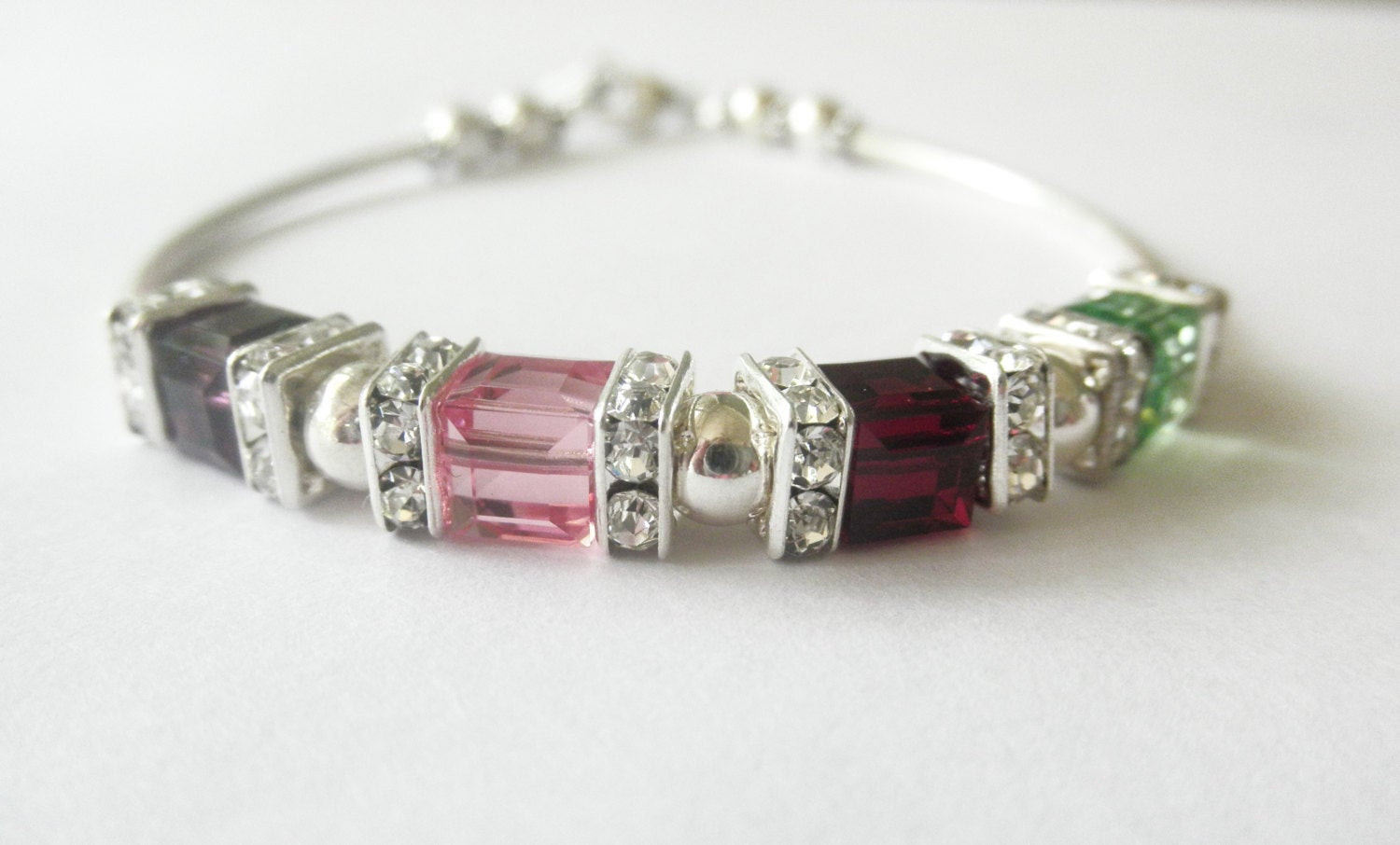 Birthstone Bracelet For Mom
 Mother s Birthstone Bracelet Mother Mom by