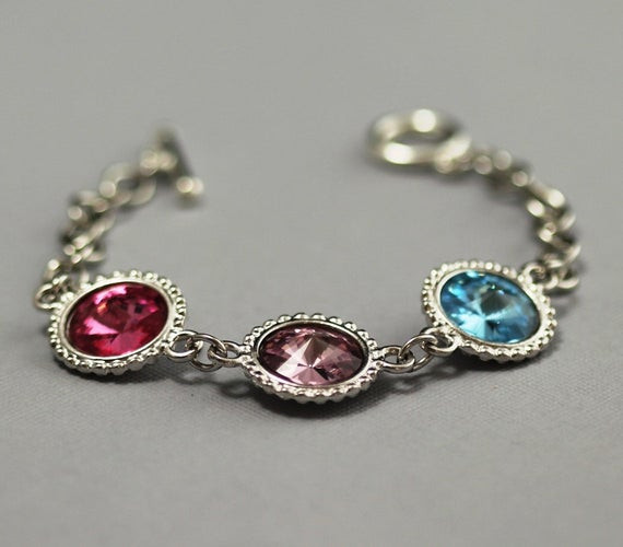 Birthstone Bracelet For Mom
 Birthstone Jewelry for Mom Grandma s Bracelet