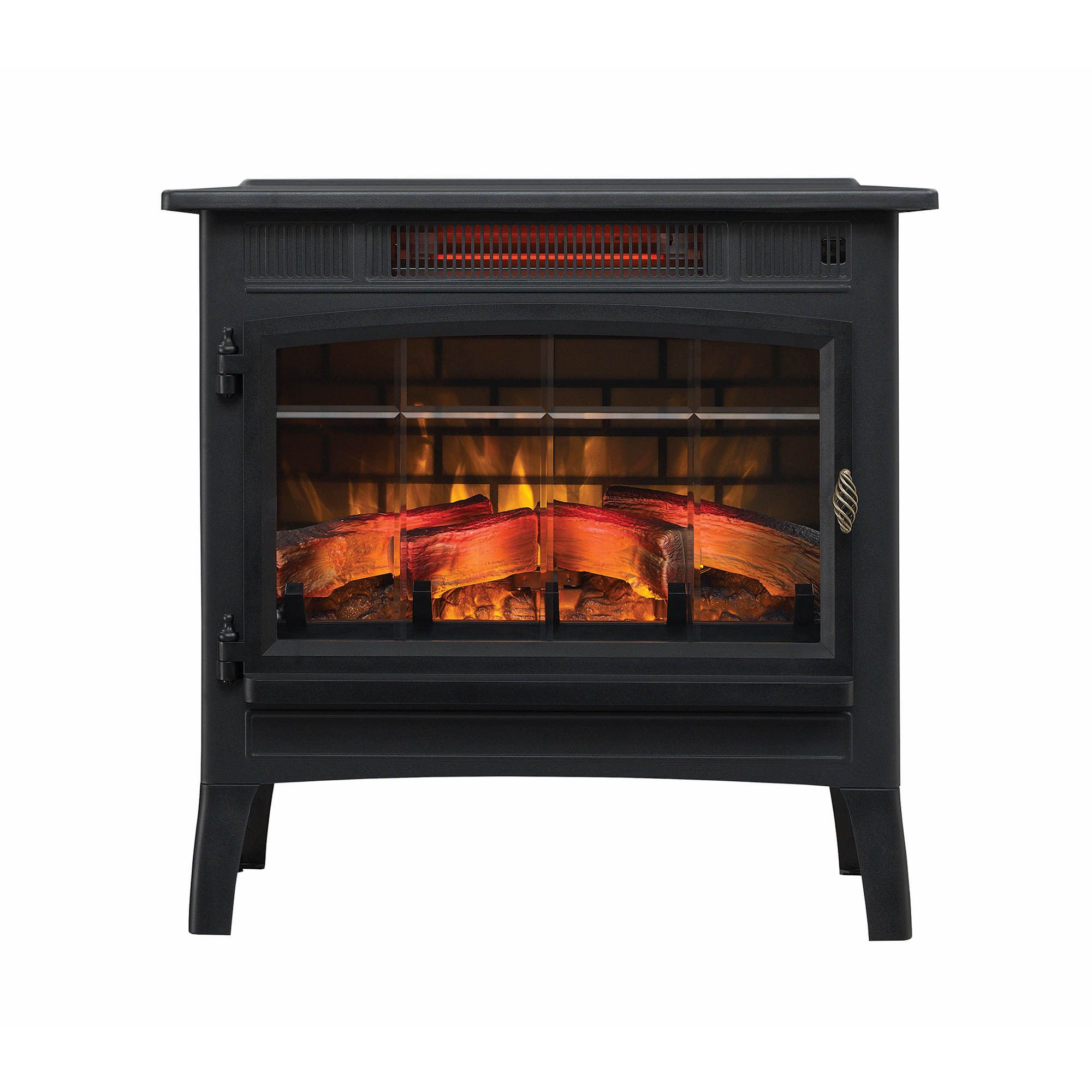 Bjs Electric Fireplace
 Duraflame 5 200 BTU Infrared Quartz Stove with 3D Flame