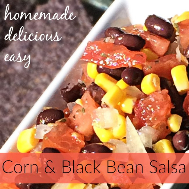 Black Bean Salsa Recipe Easy
 Easy Corn and Black Bean Salsa Recipe