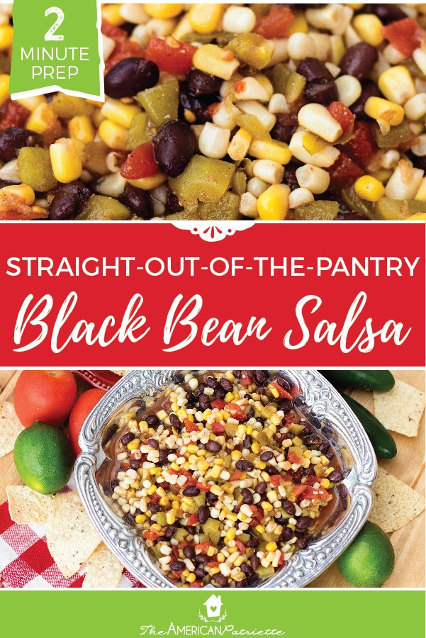 Black Bean Salsa Recipe Easy
 Easy Prep Black Bean Salsa Recipe 02 The American Patriette