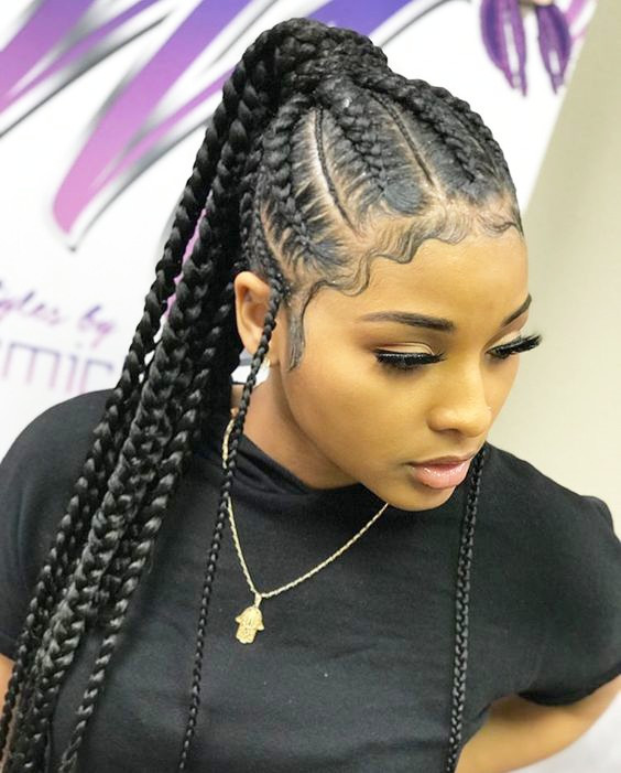 Black Braided Ponytail Hairstyles
 Braided Ponytail Hairstyles for Black Hair