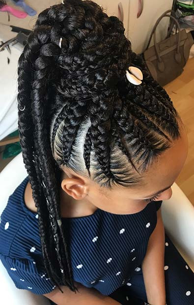 Black Braided Ponytail Hairstyles
 Top Braided Ponytail Hairstyles 2019 For Black Women