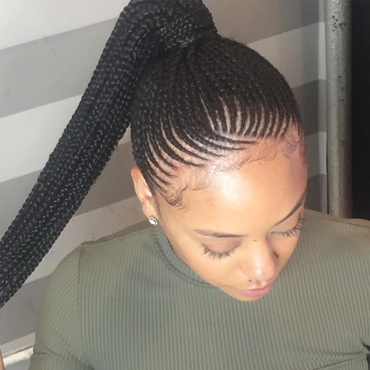 Black Braided Ponytail Hairstyles
 Trending braids styles for black women