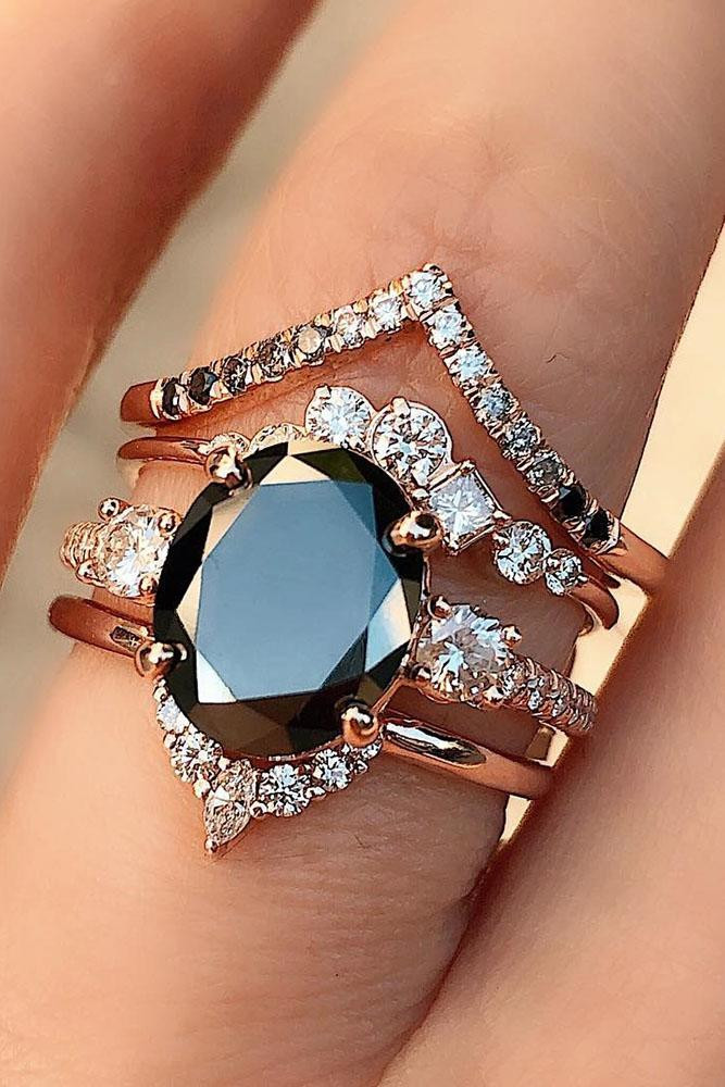 Black Diamond Black Gold Engagement Rings
 24 Unique Black Diamond Engagement Rings