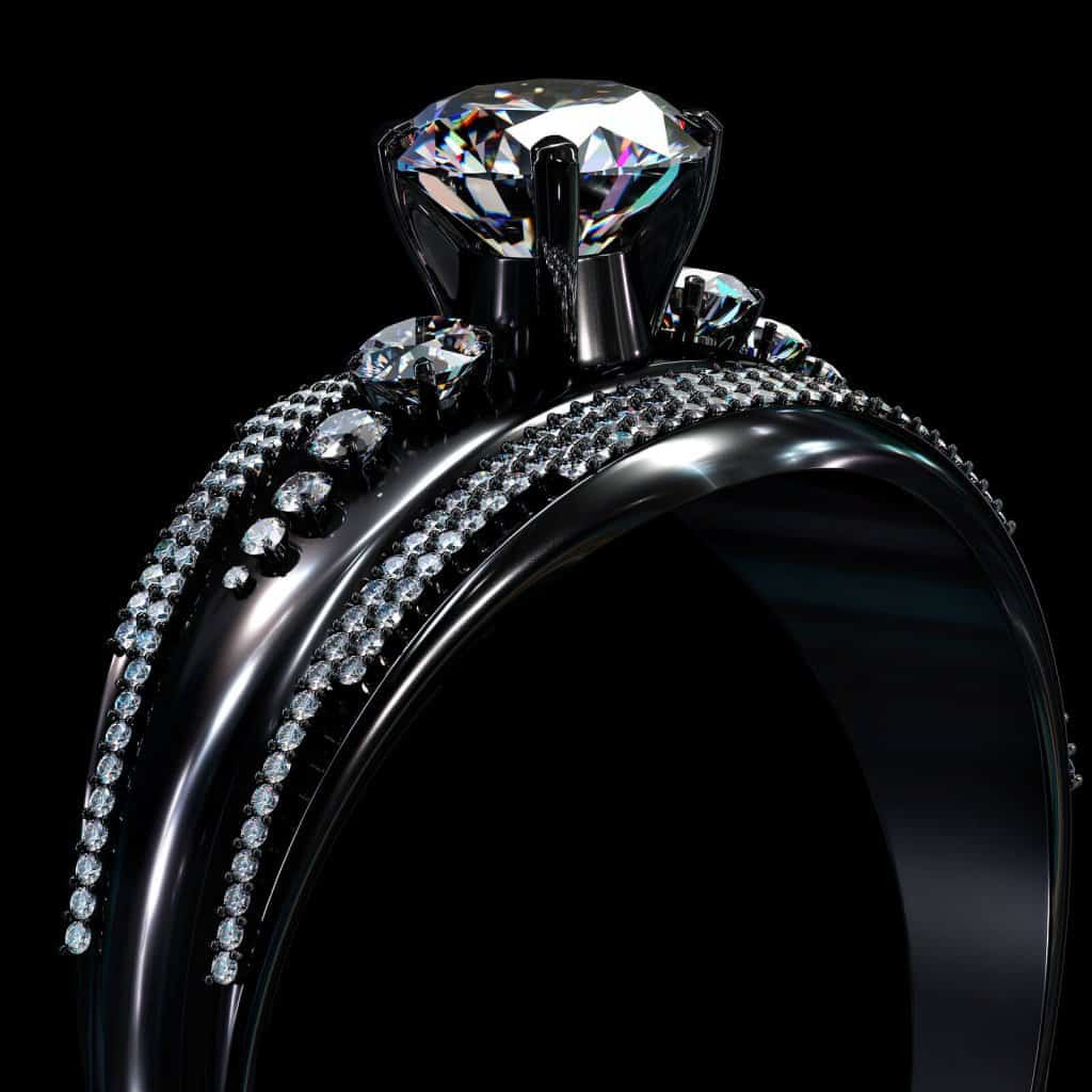 Black Diamond Black Gold Engagement Rings
 Black Engagement Rings are the New Trend What Are the