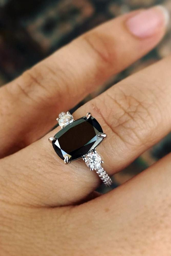 Black Diamond Ring Engagement
 24 Unique Black Diamond Engagement Rings