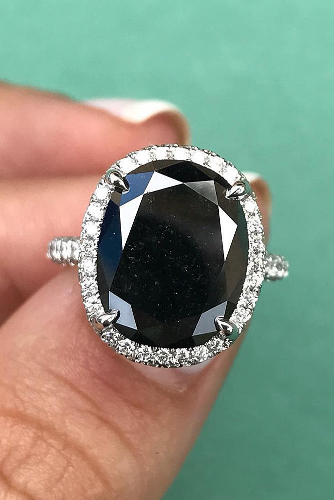 Black Diamond Ring Engagement
 36 Unique Black Diamond Engagement Rings