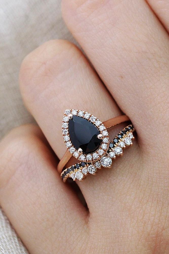Black Diamond Ring Engagement
 24 Unique Black Diamond Engagement Rings
