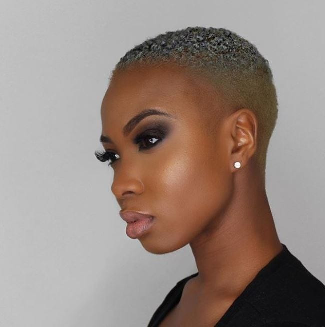 Black Females Shaved Hairstyles
 Fierce and fabulous shaved hairstyles for black women