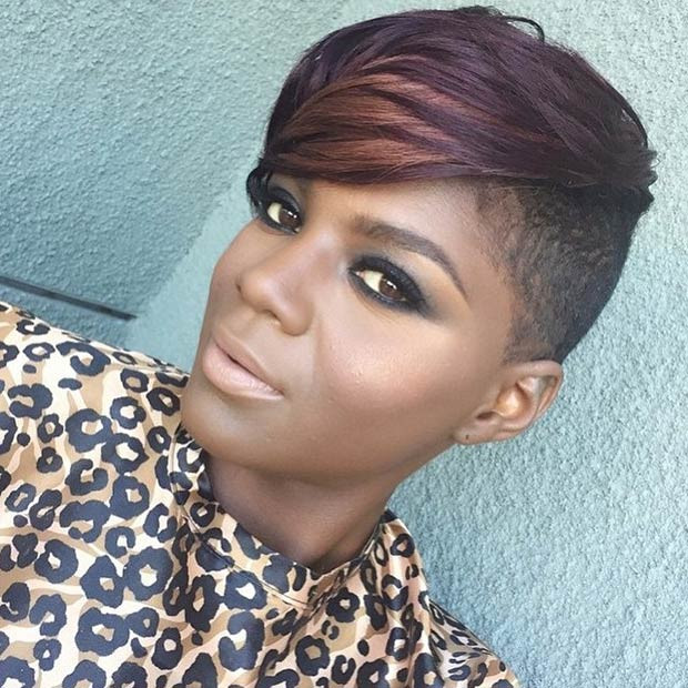 Black Females Shaved Hairstyles
 23 Most Bad ass Shaved Hairstyles crazyforus