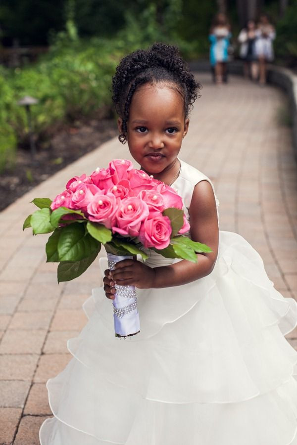Black Flower Girl Hairstyles
 From Warm Shades to Jewel Tones – Best Wedding Colors for