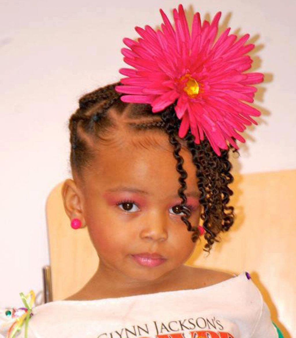 Black Flower Girl Hairstyles
 25 Latest Cute Hairstyles for Black Little Girls
