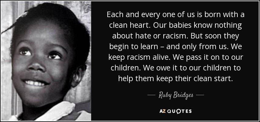 Black History Quotes On Education
 Ruby Bridges Quote