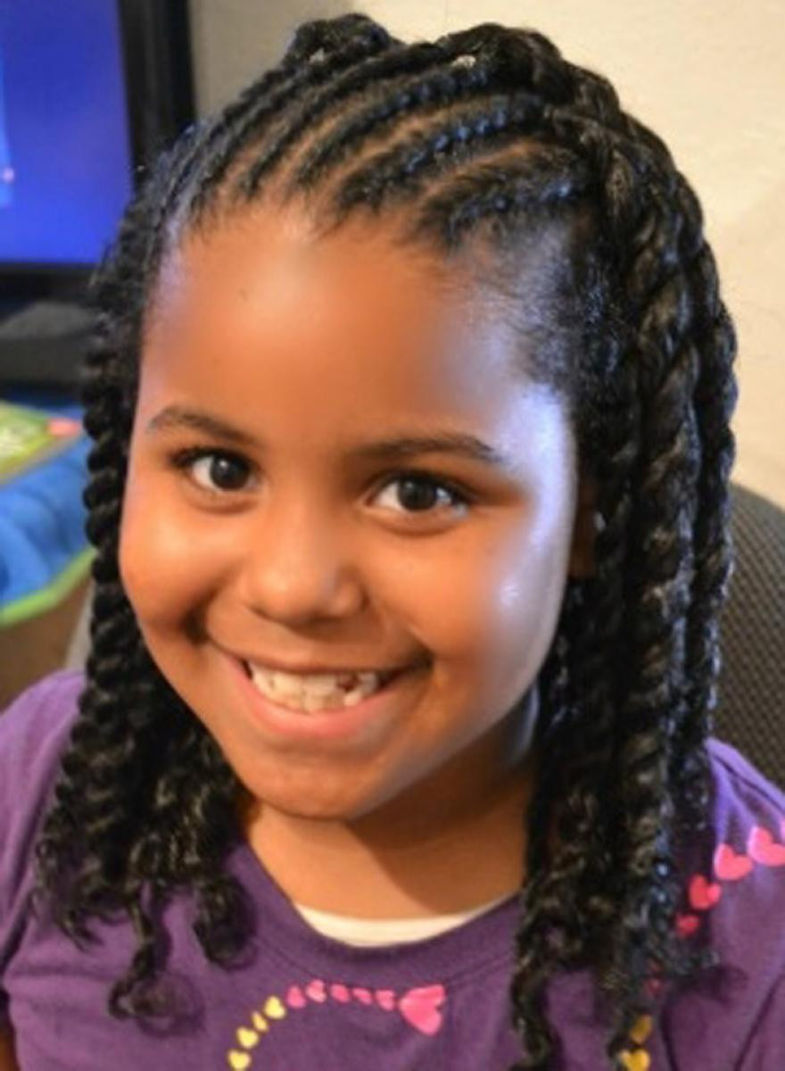 Black Little Girl Hairstyles With Weave
 25 Latest Cute Hairstyles for Black Little Girls