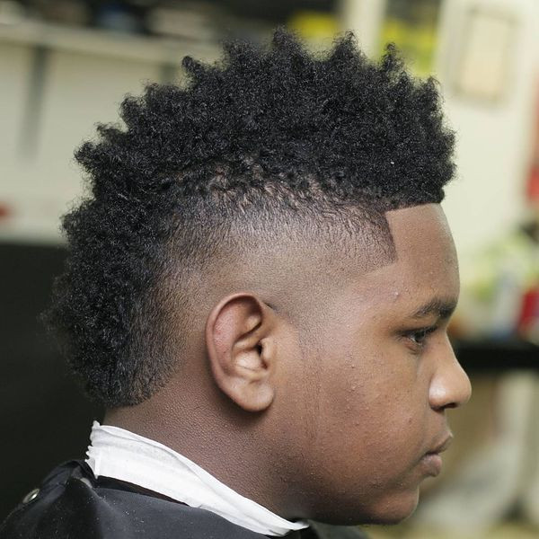 Black Male Haircuts Mohawk
 Black Mohawk Hairstyles African American Mohawk