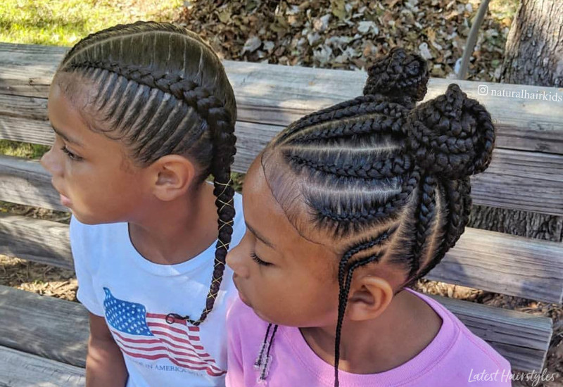 Black People Hairstyles For Kids
 20 Cute Hairstyles for Black Kids Trending in 2020