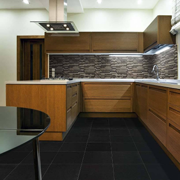 Black Tile Kitchen
 Granite FlooringAbsolute Black Granite Tile