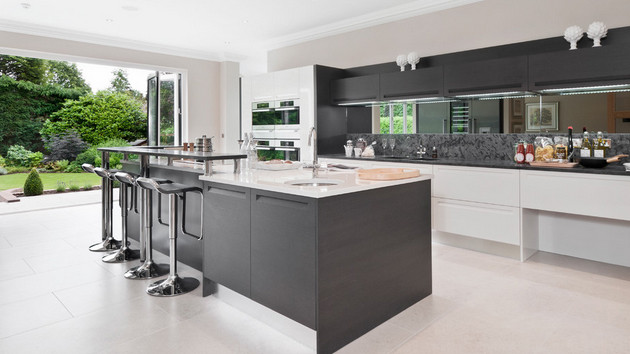 Black White And Grey Kitchen
 20 Astounding Grey Kitchen Designs