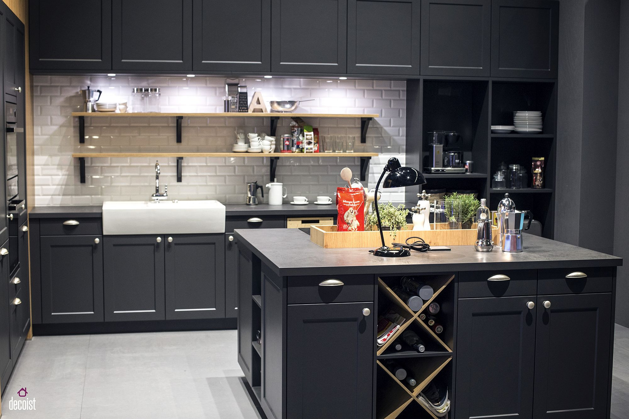 Black White And Grey Kitchen
 Embracing Darkness 20 Ways to Add Black and Gray to Your