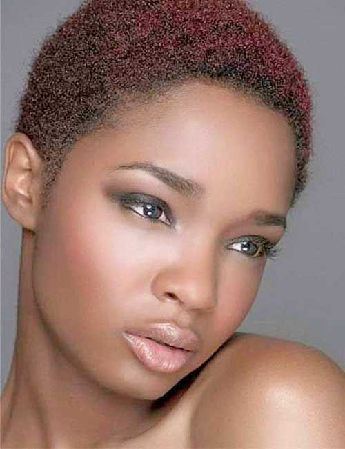 Black Women Short Natural Haircuts
 Short Natural Hairstyle for Black Women