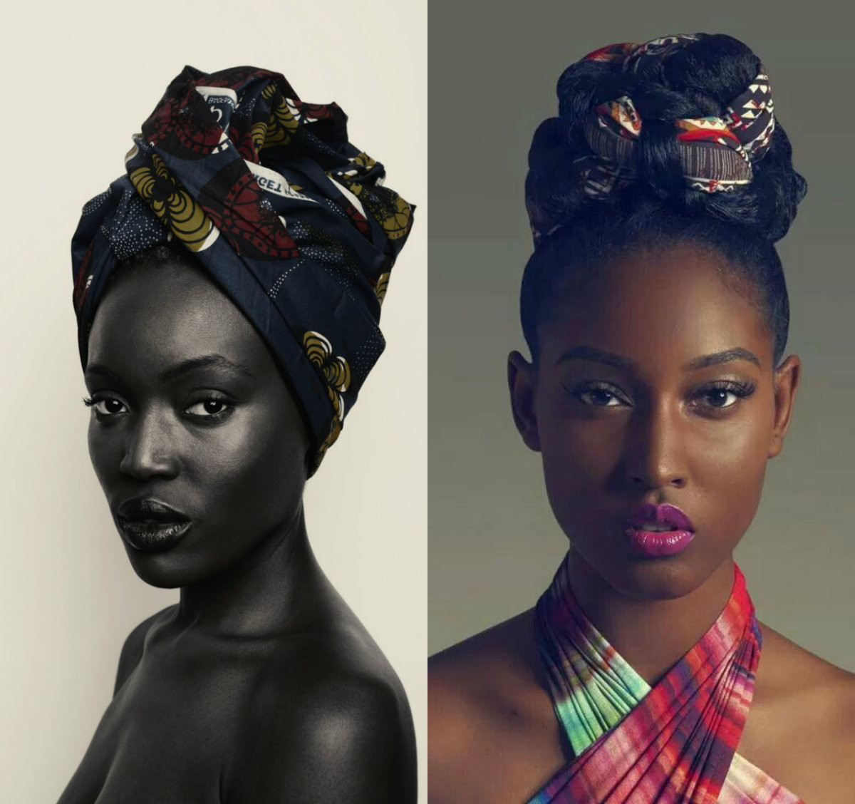 Black Wrap Hairstyles
 Black Women Hairstyles With Head Wraps To Show f