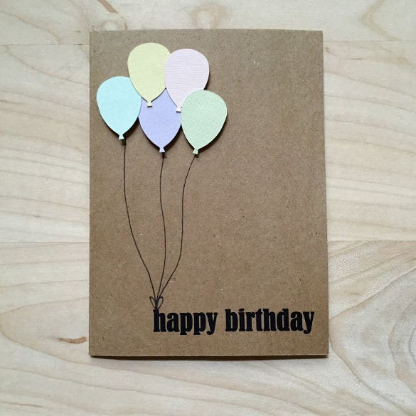 Blank Birthday Cards
 27 Blank Birthday Templates – Free Sample Example
