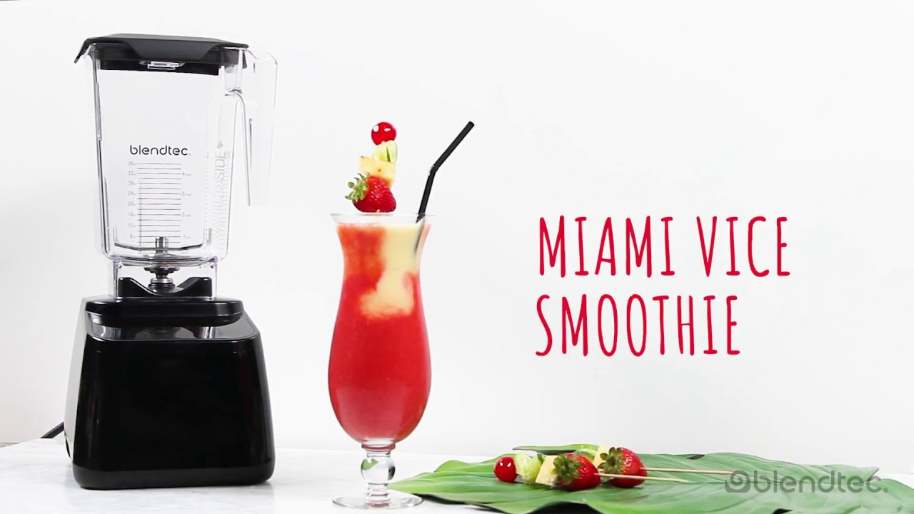 Blendtec Smoothies Recipes
 Blendtec Recipes Miami Vice Smoothie