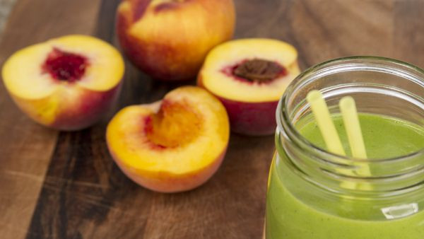 Blendtec Smoothies Recipes
 Peaches and Cream Green Smoothie Recipe Blendtec Recipes