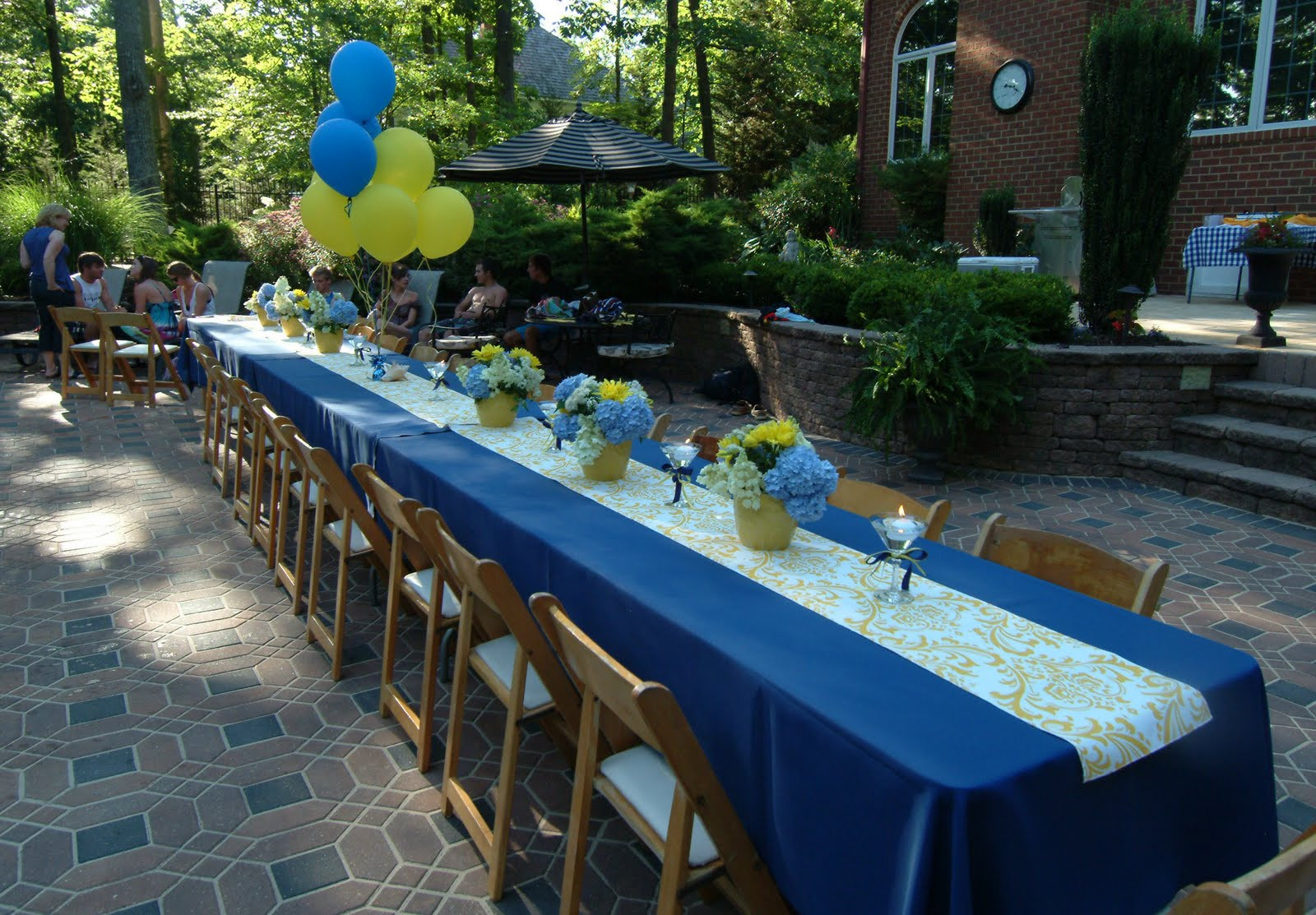 Blue And Gold Graduation Party Ideas
 A Perfect Setting A Setting for Graduation
