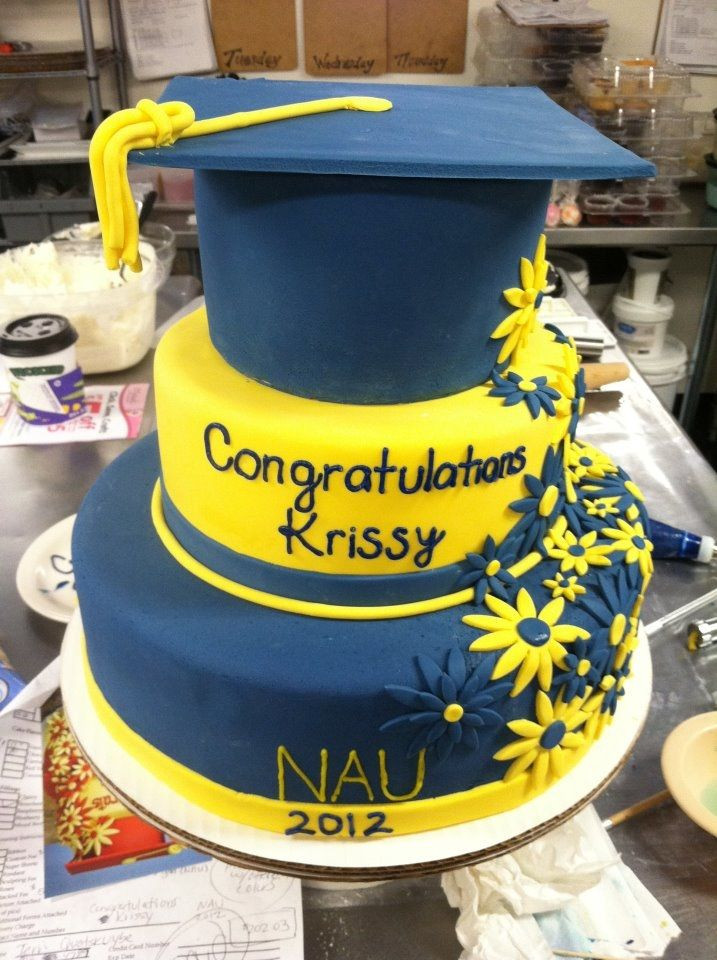 Blue And Gold Graduation Party Ideas
 NAU Graduation Blue and Gold for NAU