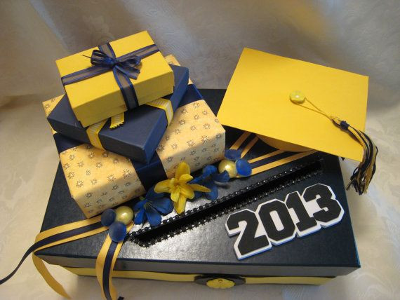 Blue And Gold Graduation Party Ideas
 91 best images about Graduation Ideas on Pinterest