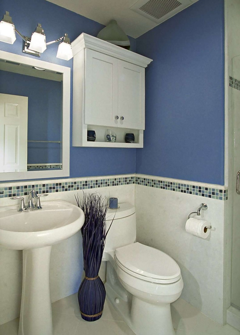 Blue And White Bathroom Decor
 Fresh Decoration Blue Bathroom Decorating Ideas Shrimp